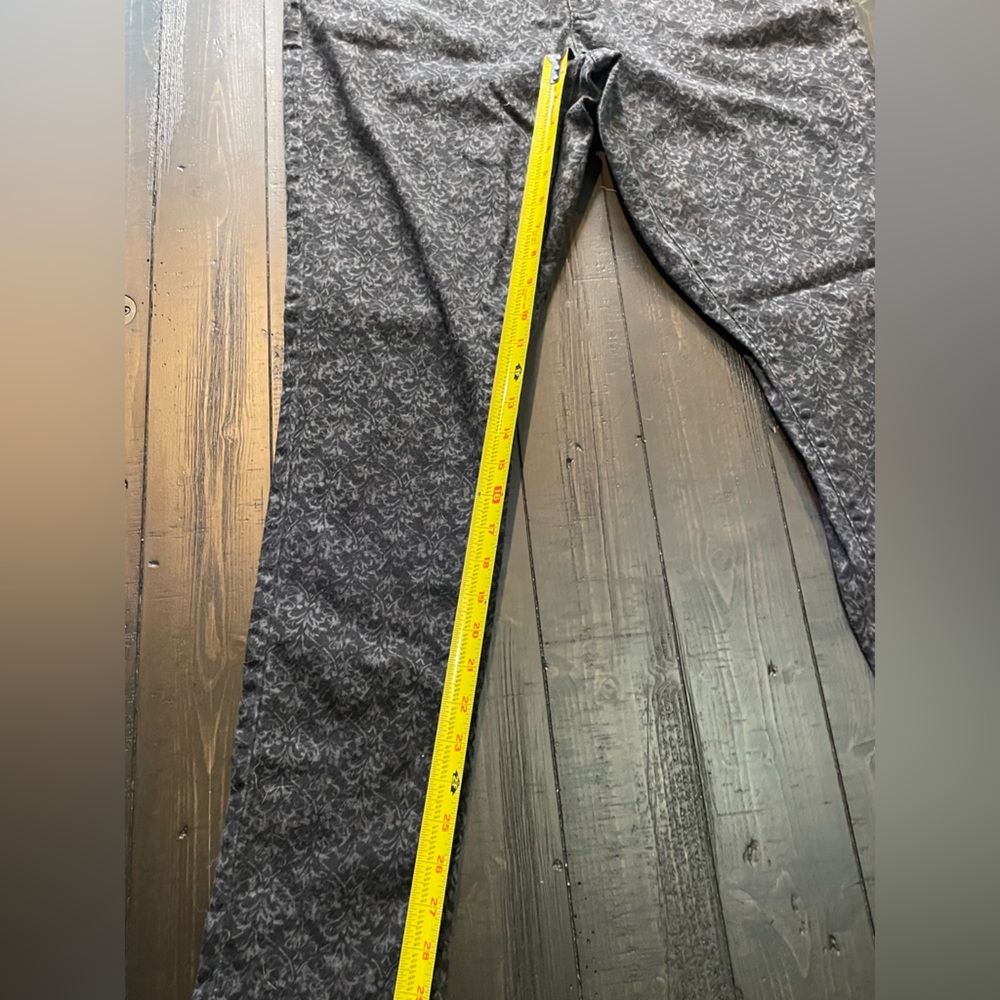 Mossimo black patterned jeans 16 - Picture 2 of 4